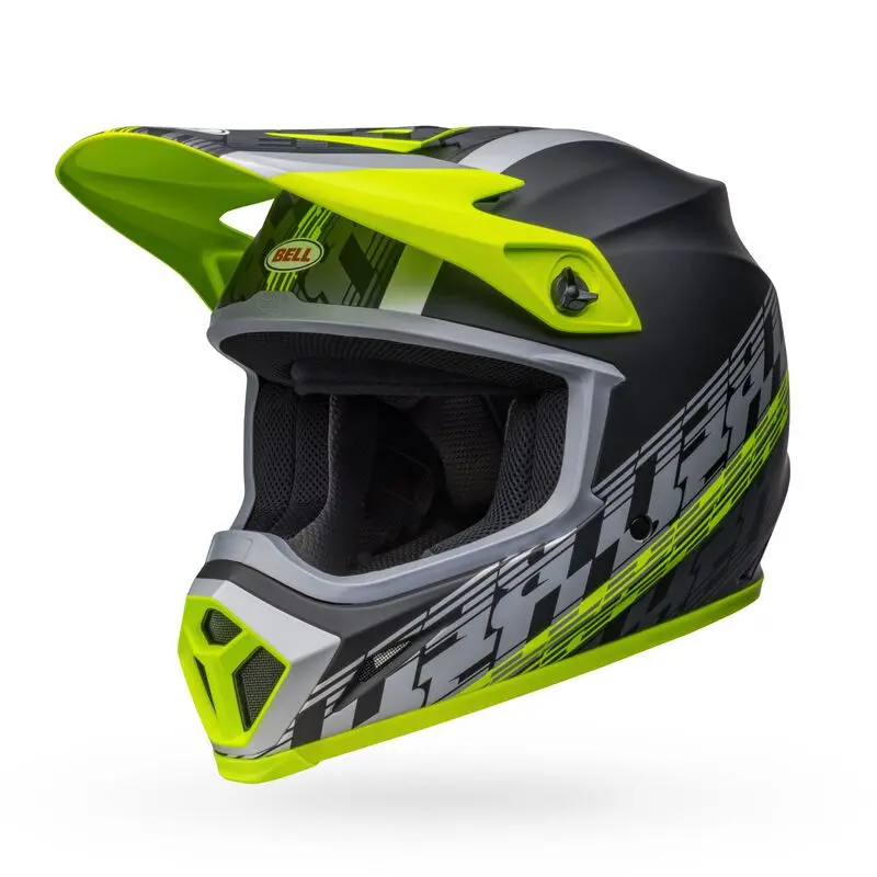 Bell Helmet Mx-9 Mips (Offset Matte Black/Hi-Viz) 1