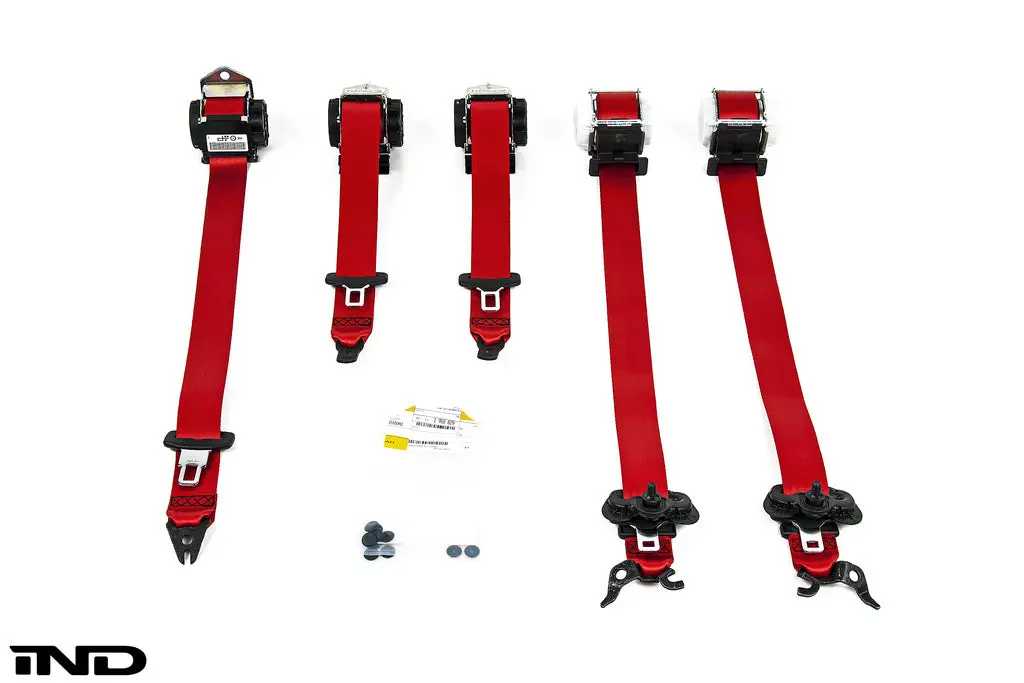 Ind E92 M3 Sportevo Tribute Seat Belt Set 1
