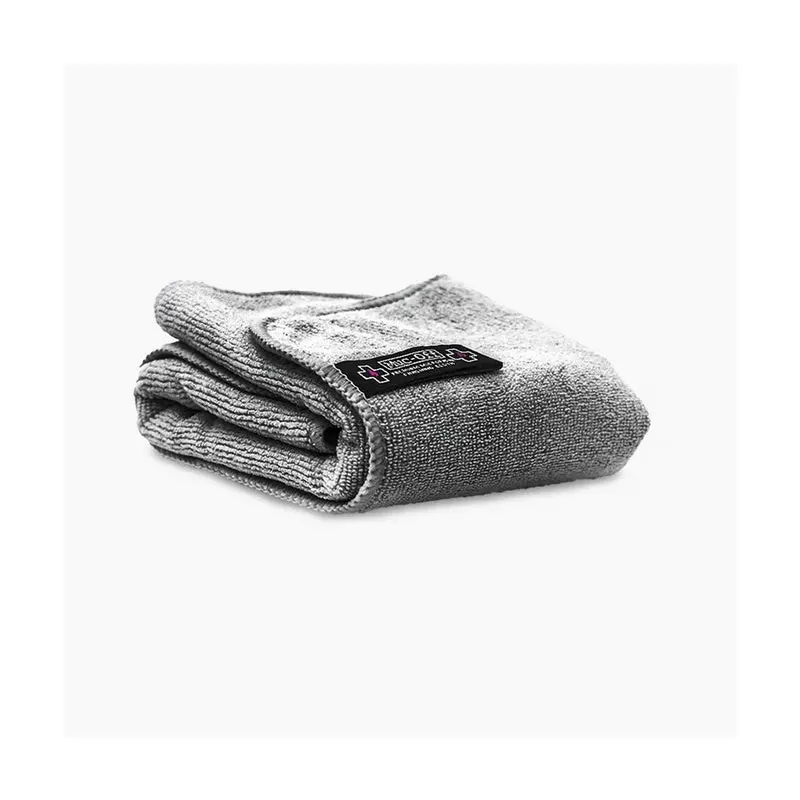 Muc Off Grey Microfibre Cloth (24 X 24Cm) (Cp002) 1