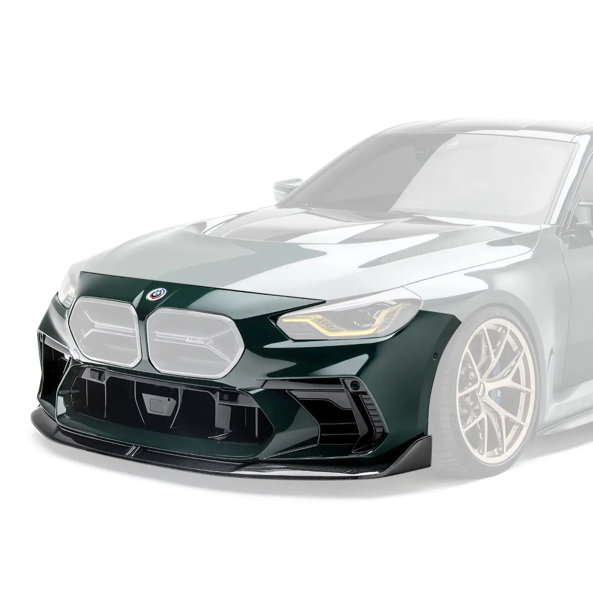Bmw G87 M2 Front Bumper + Lip Set V2 1