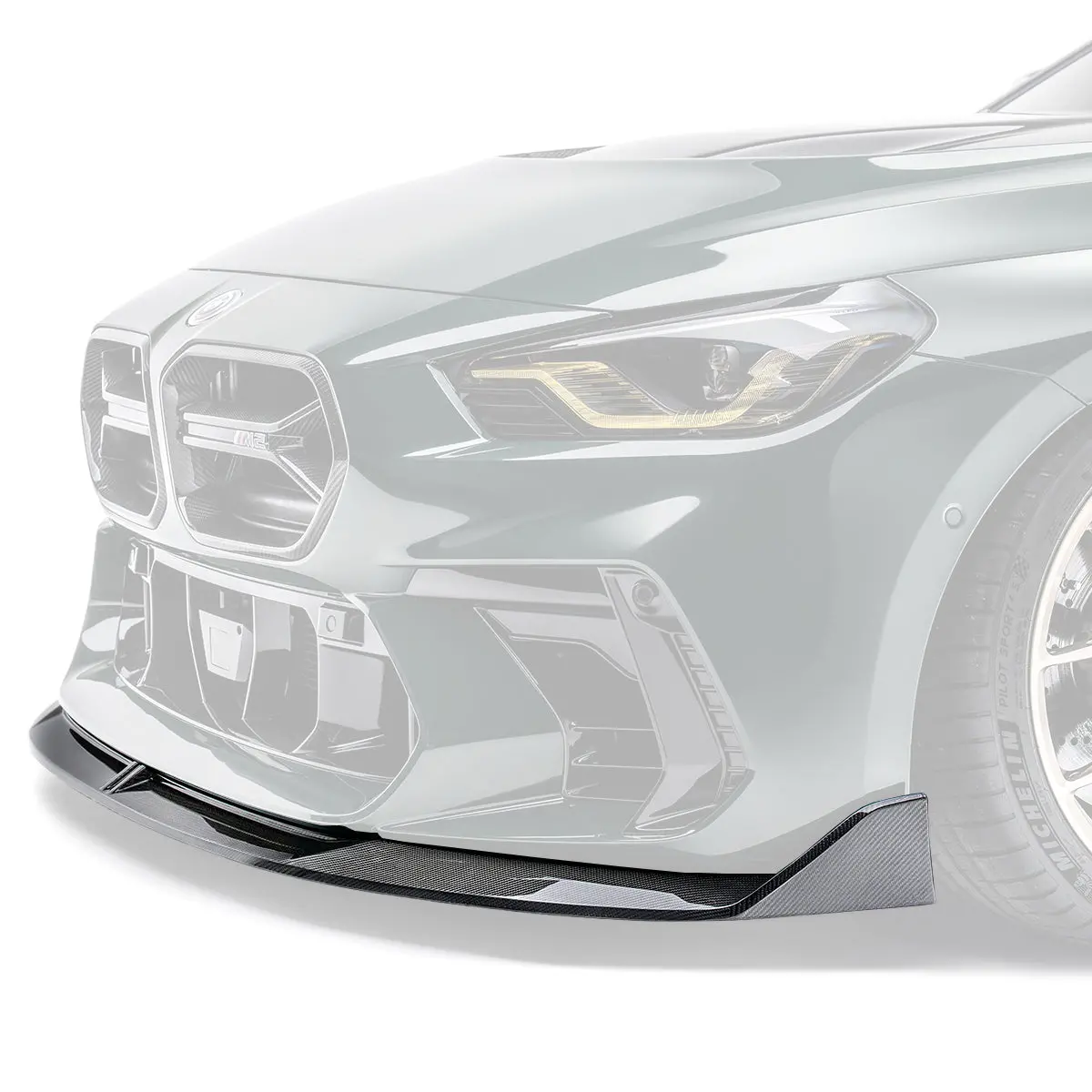 Bmw G87 M2 Carbon Fiber Front Lip (Adro Bumper) V2 1