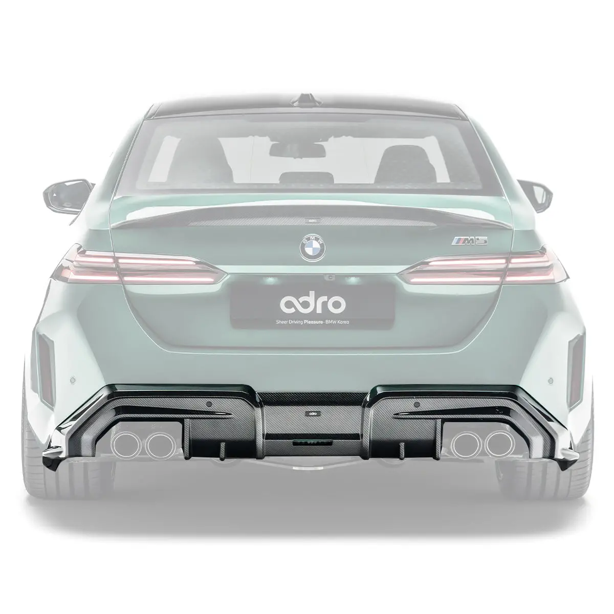 Bmw G90 M5 Prepreg Rear Diffuser 1