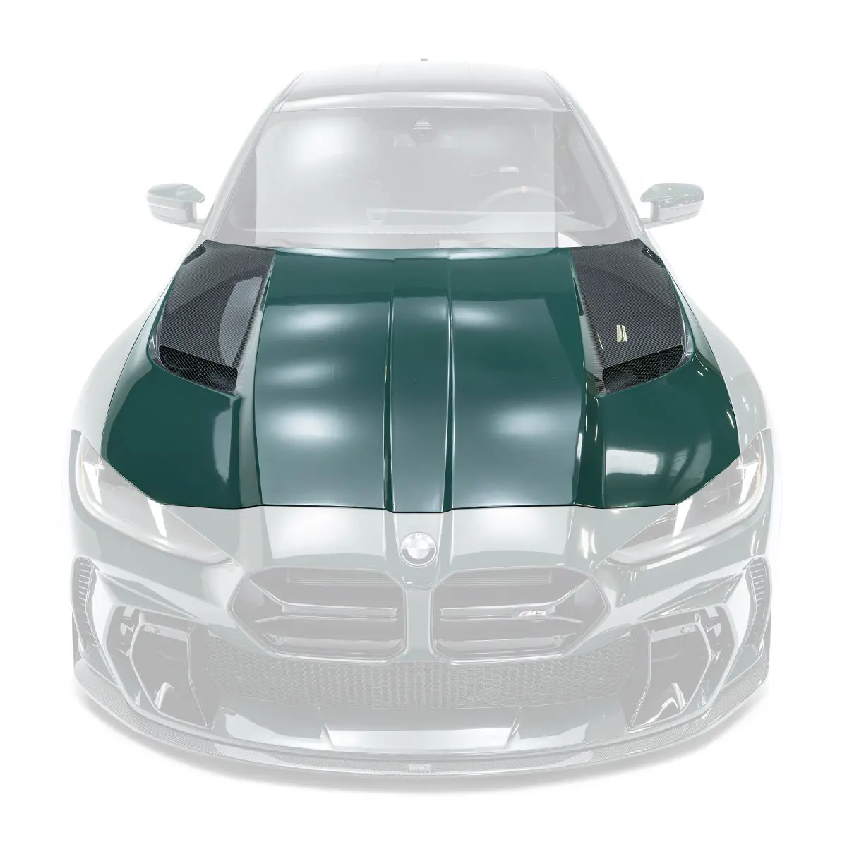 Bmw G8x M3/M4 Prepreg Hood V2 1