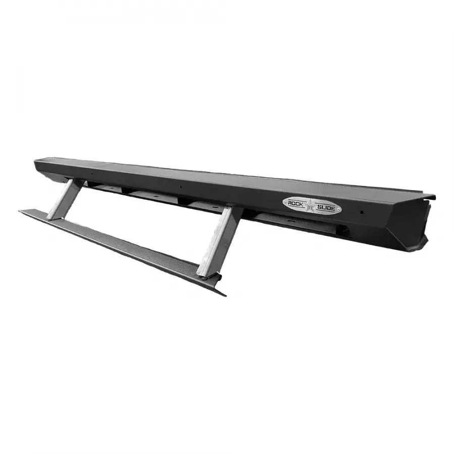 Bronco 4 Door Step Slider Rock Slider With Electronic Step | Rock Slide Engineering 1