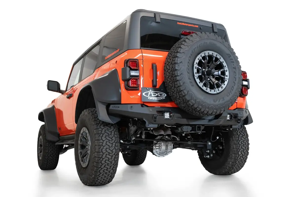 Bronco Raptor Rear Bomber Bumper | Addictive Desert Designs 1