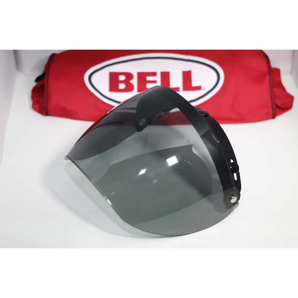 Bell Visor Sparepart For Custom 500 Ps-3 Snap (Tinted Flip Dark Smoke) 1