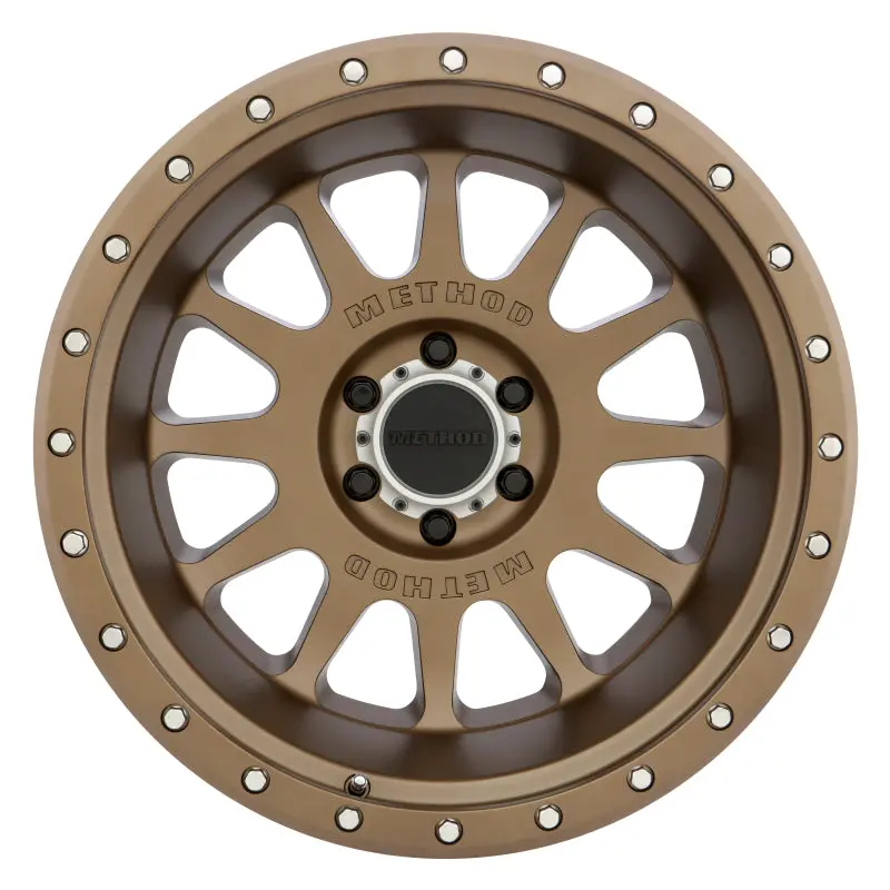 Ford Bronco Method Mr605 Nv 20X12 -52Mm Offset 6X5.5 106.25Mm Cb Method Bronze Wheel 1
