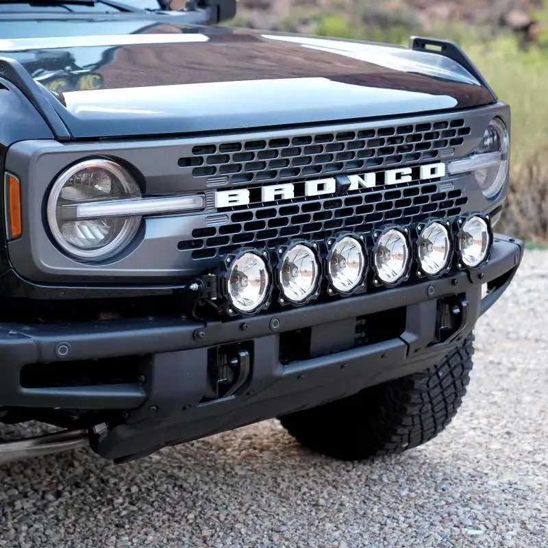 Kc Hilites 21+ Ford Bronco 39In. Gravity Led Pro6 Light Bar Kit Front Bumper 1