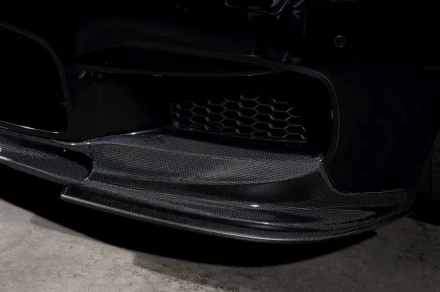 3D Design F06 / F12 / F13 M6 Matte Carbon Under Splitter Set 1