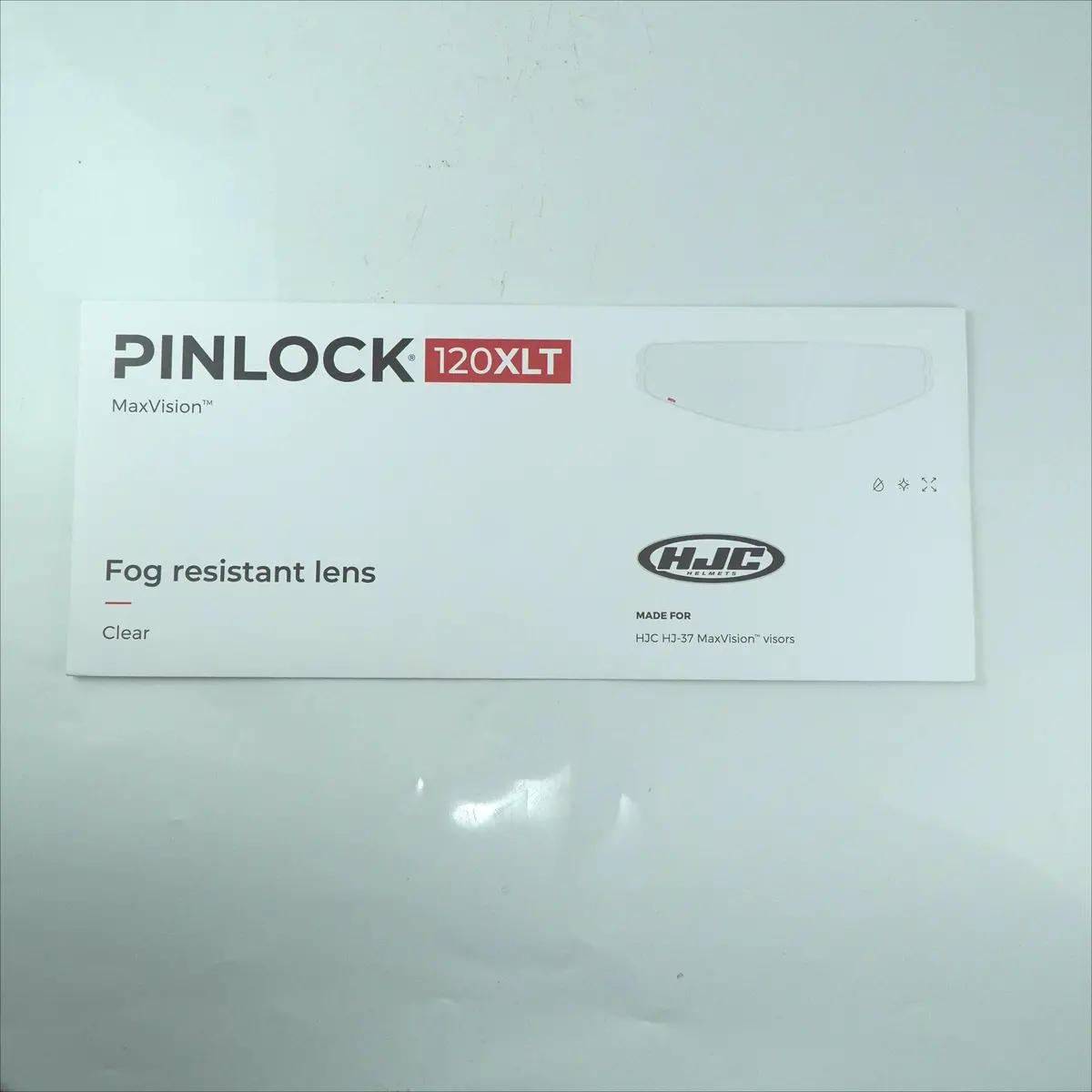 Hjc Helmet Pinlock Sparepart Hj-37 For Rpha 91 (Clear) 1