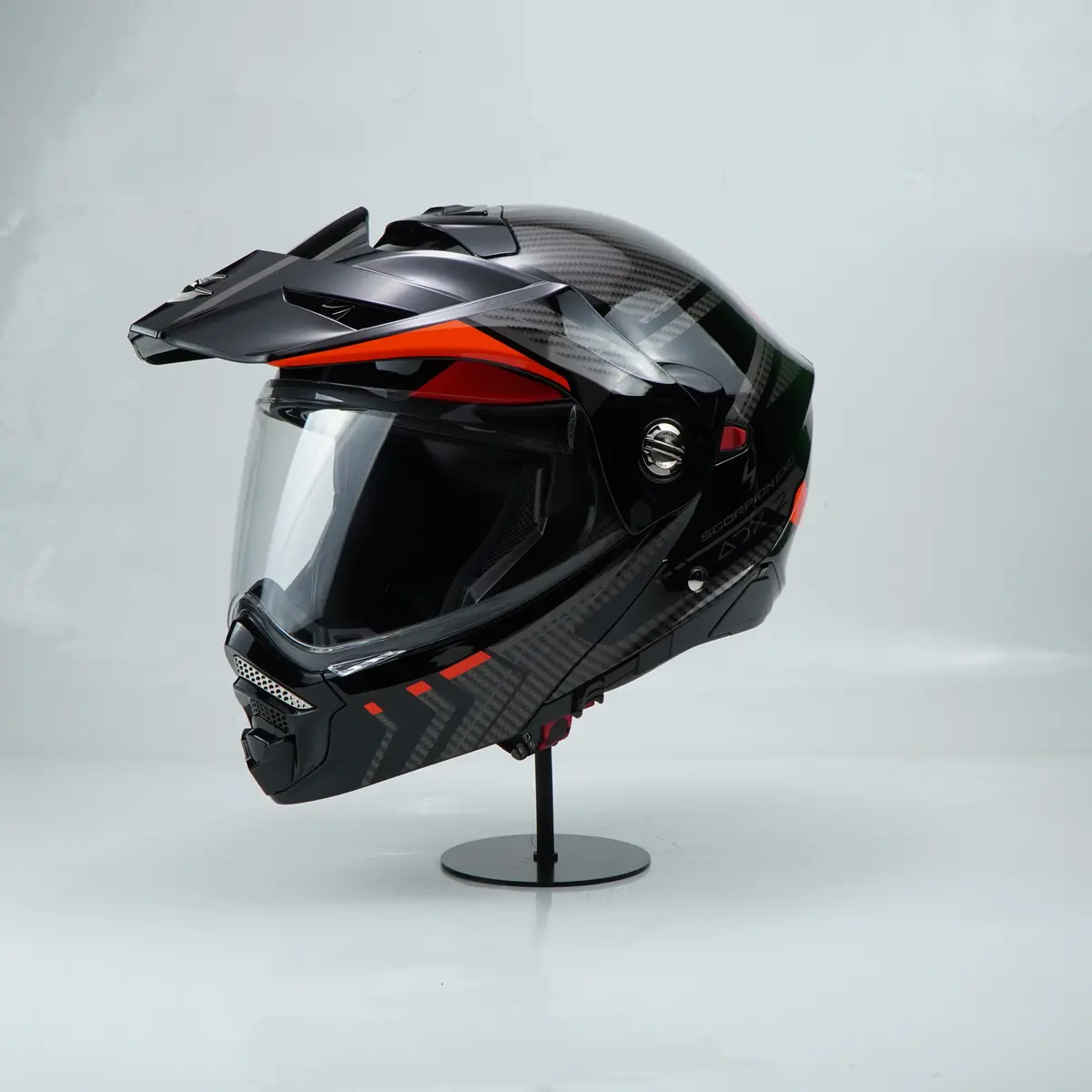 Scorpion Helmet Adx-2 (Lewis Black Red) 1