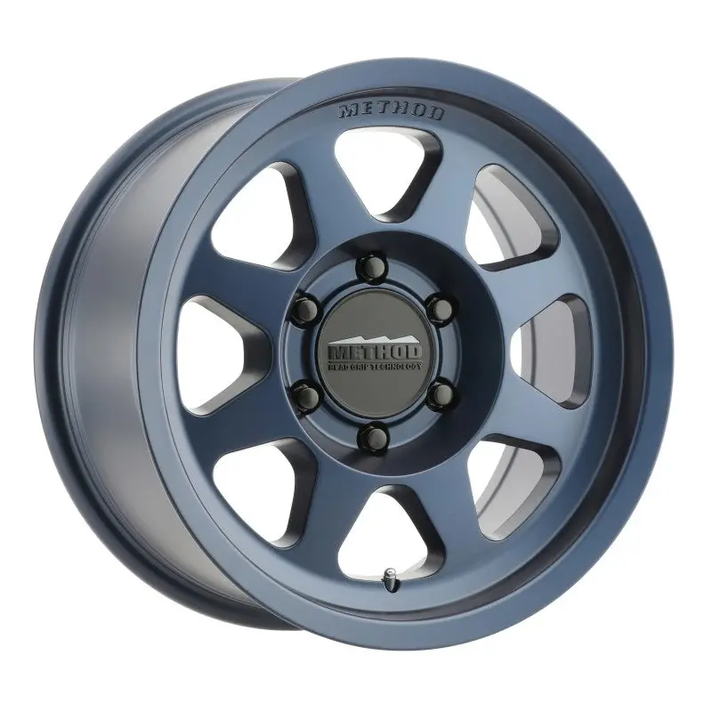 Ford Bronco Method Mr701 17X8.5 0Mm Offset 6X5.5 106.25Mm Cb Bahia Blue Wheel 1