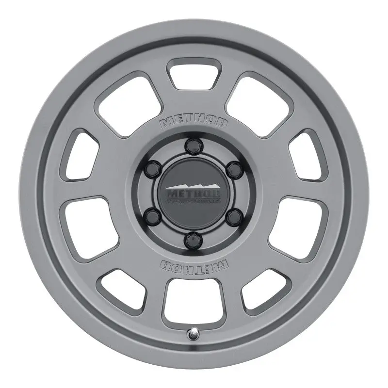 Ford Bronco Method Mr705 18X9 0Mm Offset 6X5.5 106.25Mm Cb Titanium Wheel 1