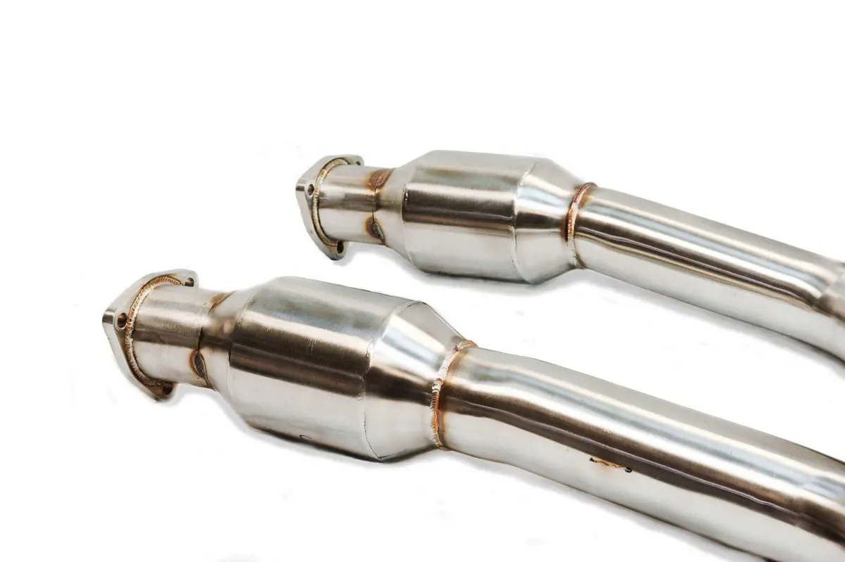 Bmw E46 M3 Exhaust Section 1 With 100 Cell Hi Flow Catalysts By Bmw Tuner Active Autowerke 1