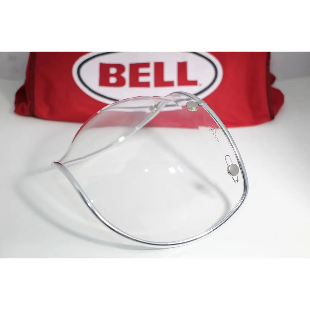 Bell Visor Sparepart For Custom 500 Ps-3 Snap (Bubble Dlx Shield Clear) 1
