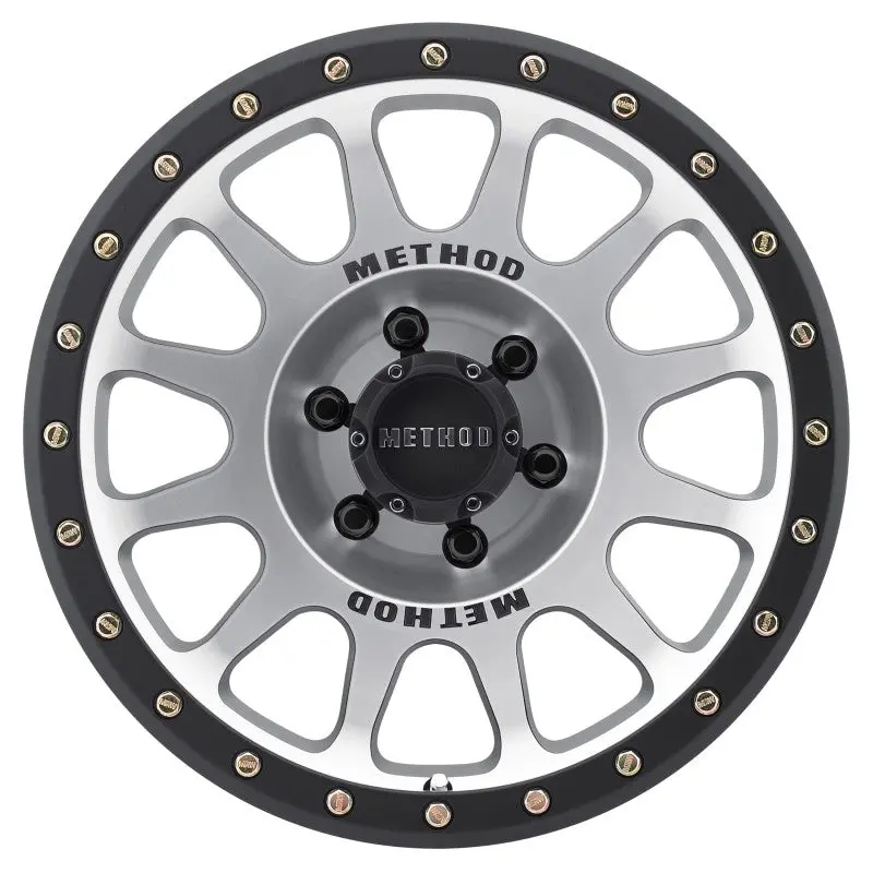 Ford Bronco Method Mr305 Nv 18X9 0Mm Offset 6X5.5 108Mm Cb Machined/Black Street Loc Wheel 1