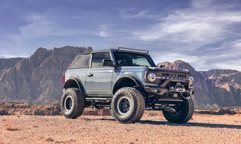 Rampage 2021-2023 Ford Bronco Frameless Trail Top 2-Door - Black 1