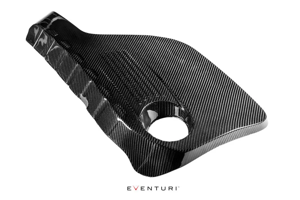 Eventuri Bmw F8x M3 / M4 S55 Black Carbon Engine Cover 1