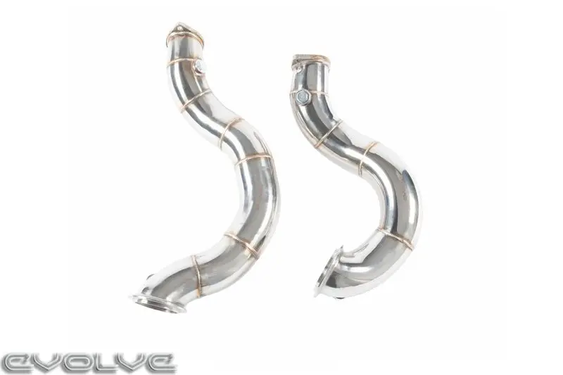 Evolve Catless Turbo Downpipes - Bmw 1 Series 135I | 1M | 3 Series 335I N54 1