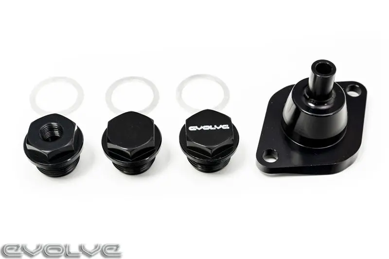Evolve Performance Billet Oil Thermostat Cover Dress Up Kit - Bmw N54 | N55 | S55 1
