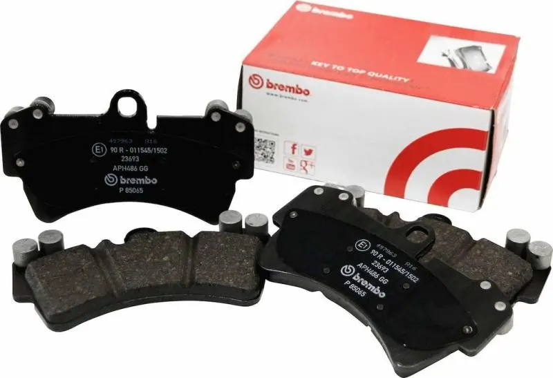 Brembo 09-11 Bmw 335D/07-13 335I/11-13 335Is Front Premium Nao Ceramic Oe Equivalent Pad 1