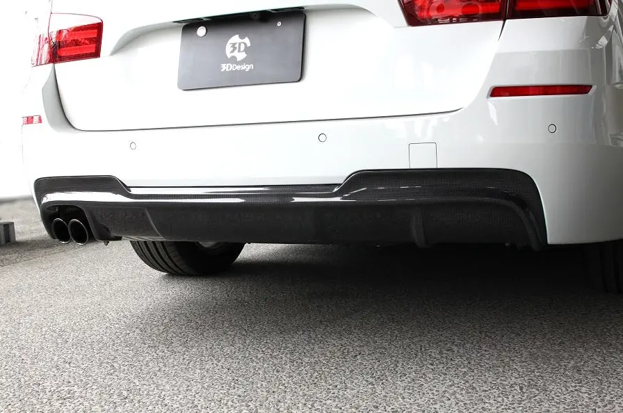 3D Design F10 / F11 5-Series Carbon Rear Diffuser 1
