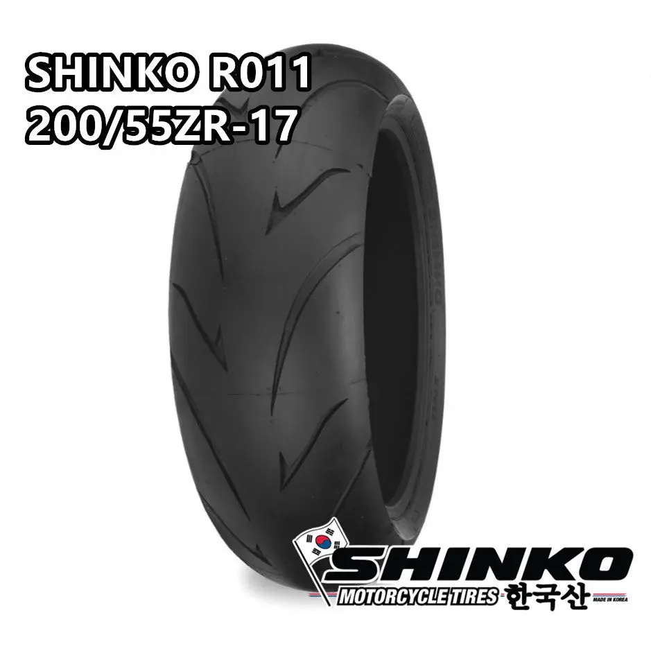 Korea Shinko Tyres Series R011 F011 120 70 18 200 55 17 300 35 Vulcan S 1