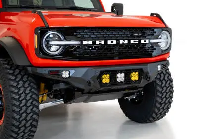 Bomber Front Bumper 2021+ Ford Bronco W/ Baja Designs Light Mounts 1