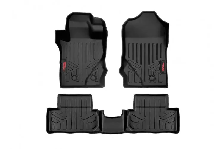 Ford Bronco 2 Door Front & Rear Floor Mats | Rough Country 1