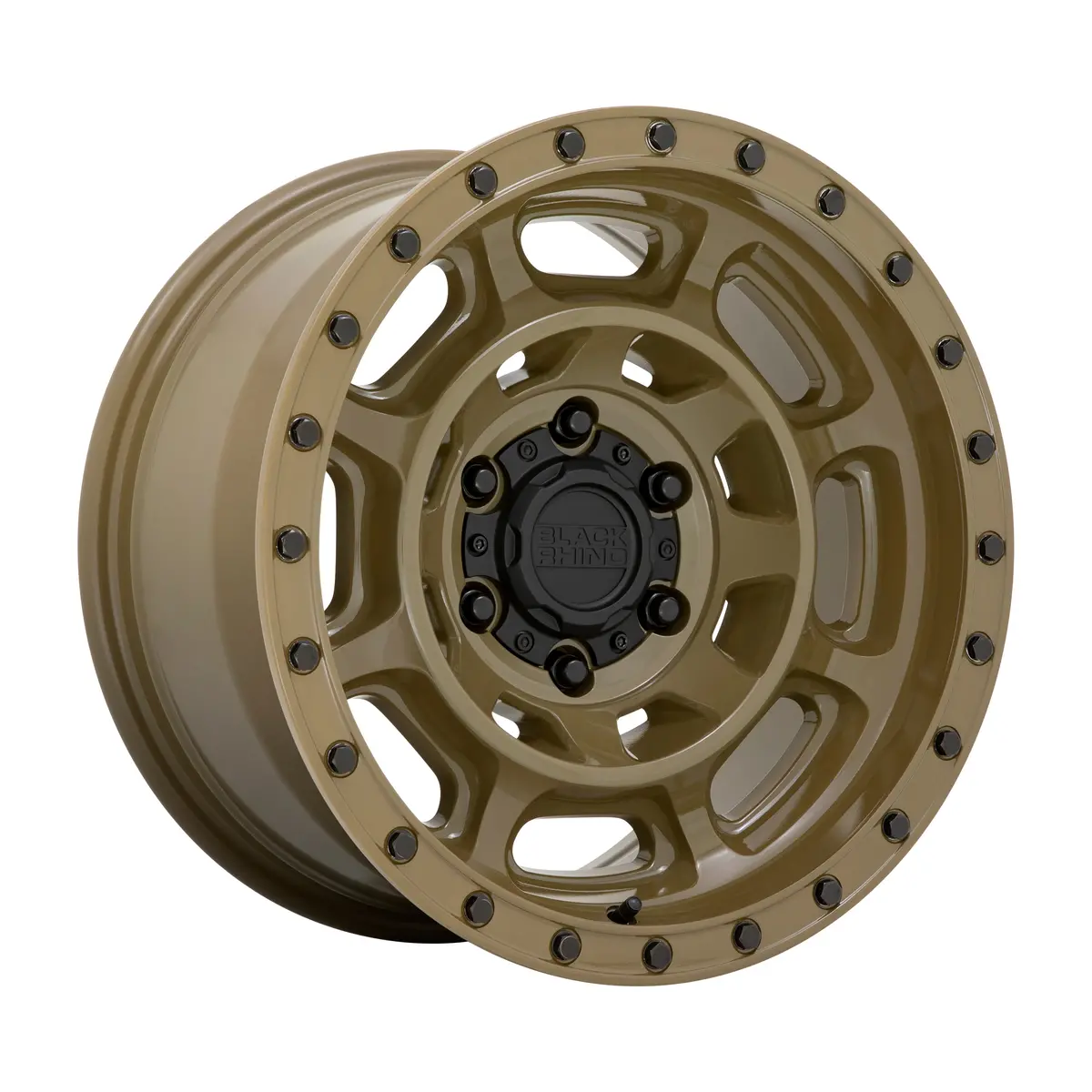 Ford Bronco Convoy Gator Green Wheels | Black Rhino 1