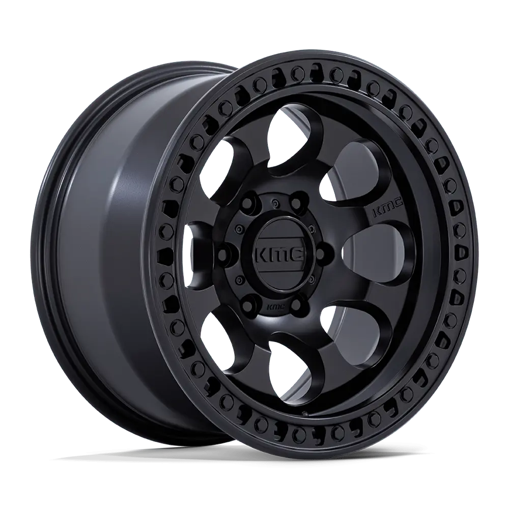 Ford Bronco Riot Sbl Wheel Satin Black | Kmc 1