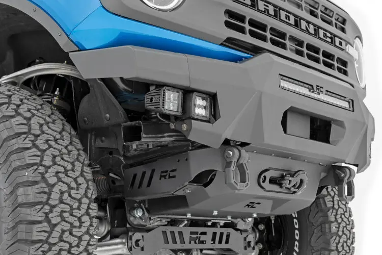 Ford Bronco Stubby High Clearance Front Bumper | Rough Country 1