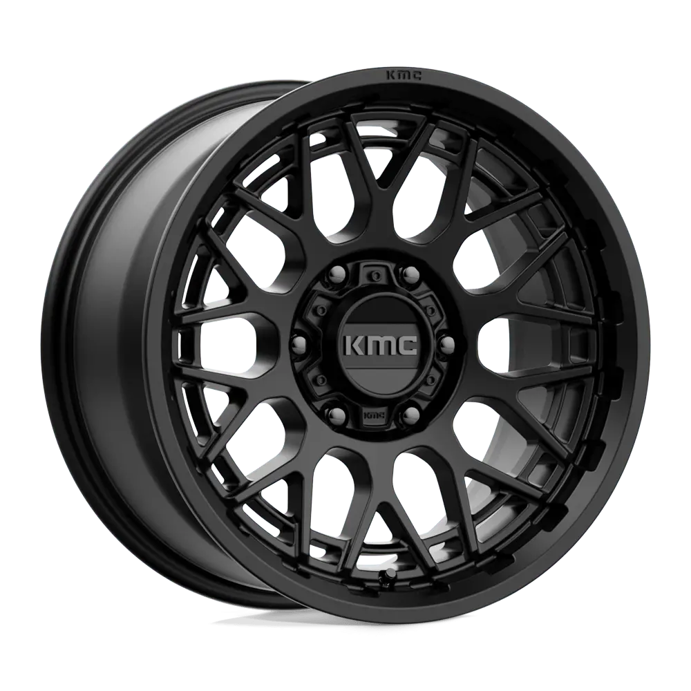 Ford Bronco Technic Km722 Wheel Satin Black  | Kmc 1