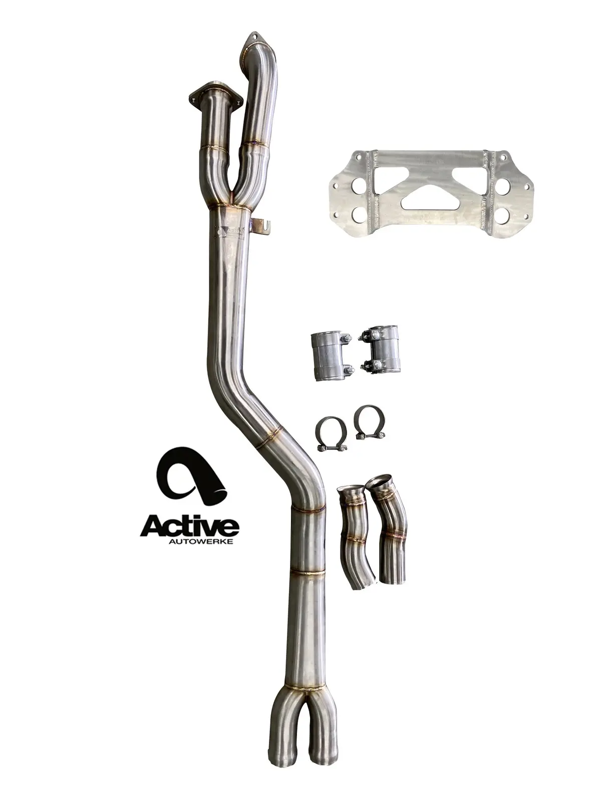 Active Autowerke G87 M2 Signature Single Mid-Pipe With G87-Brace And $90 Fixed Price Shipping In Lower 48 States 1