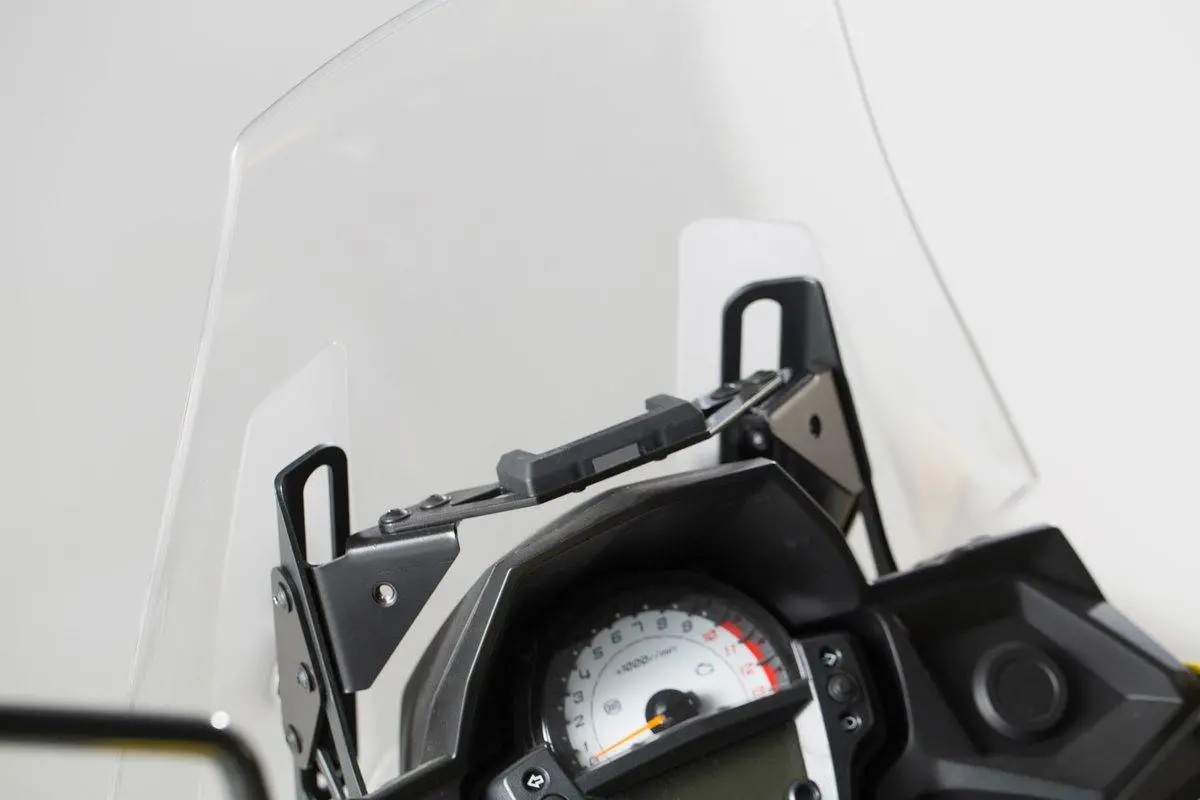 Sw Motech Gps Mount For Cockpit (Black) Fits For Kawasaki Versys 650 ('15-) 1