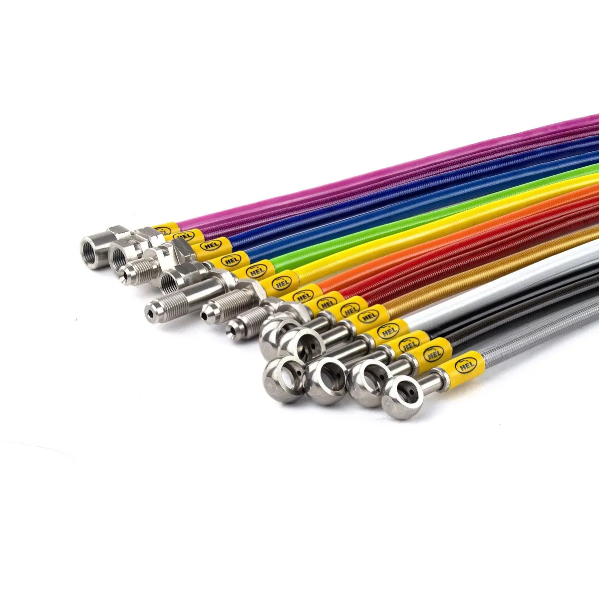 Hel Performance Steel Braided Brake Lines Fits For Bmw 3 Series F80 M3 (2014-) 1