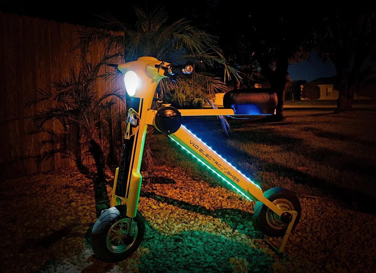 Go-Bike M1 Custom Led Lights/Add-On 1