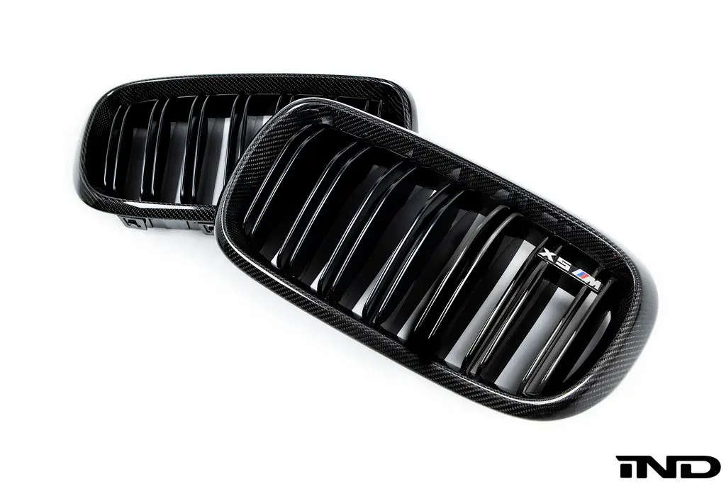 Ind F85 X5m Carbon Front Grille Set 1