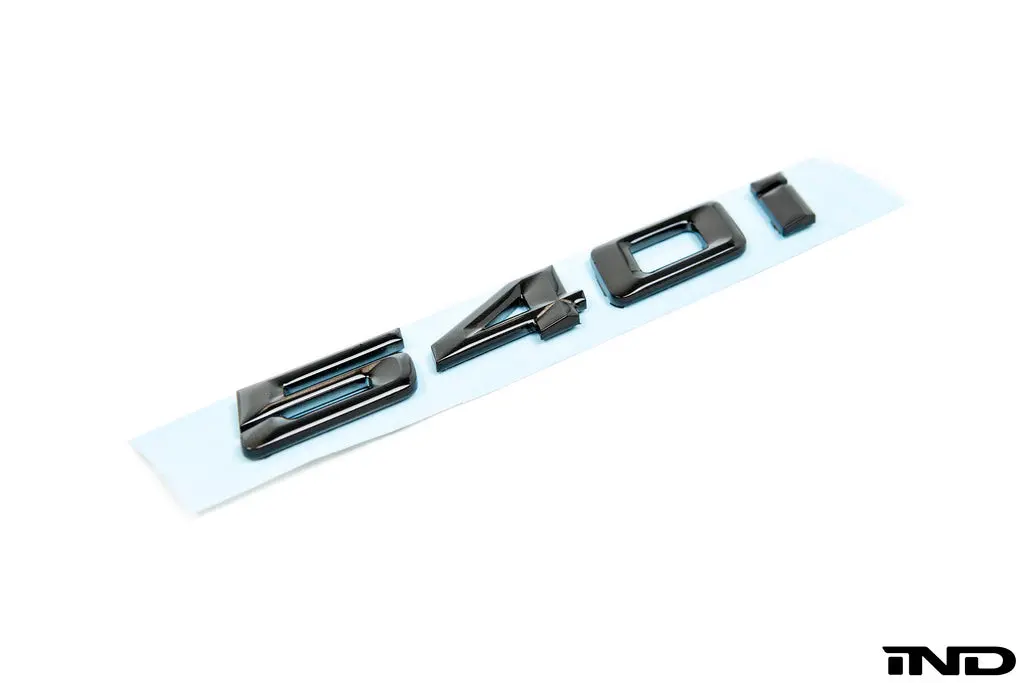 Ind G30 540I Painted Trunk Emblem 1