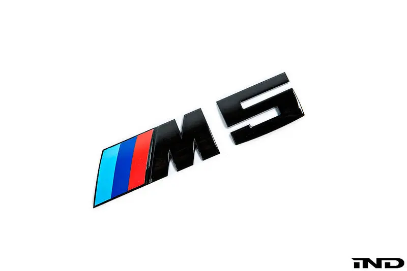 Ind E60 M5 Painted Trunk Emblem 1