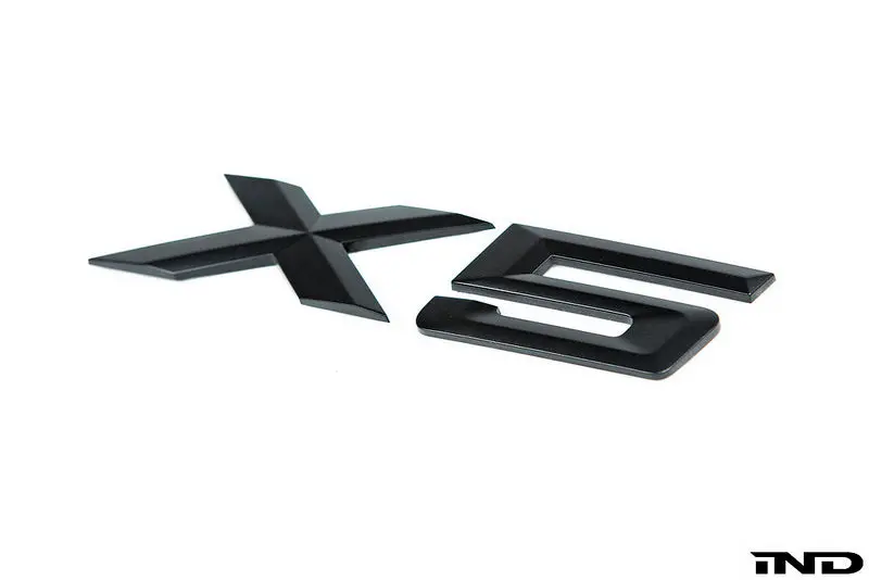 Ind E70 X5 Painted Trunk Emblem 1