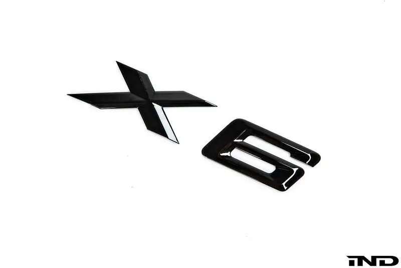 Ind G06 X6 Painted Trunk Emblem 1