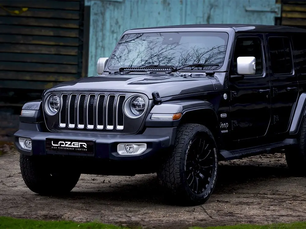 Jeep Wrangler Jl (2017+) Hood Mount Kit 1