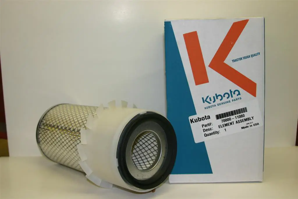 70000-11080 Air Filter Kubota Bx1/Wh3 1