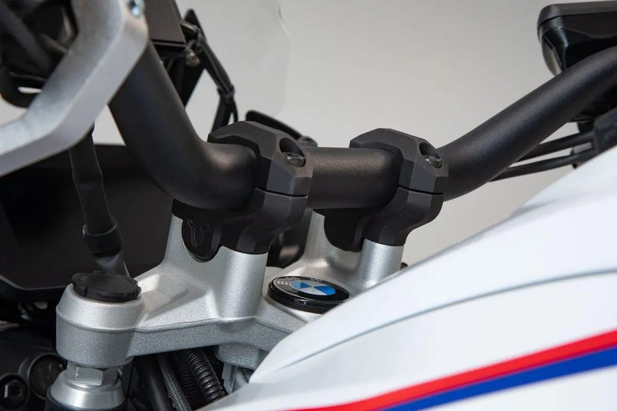 Sw Motech Bar Back (H=32Mm, Back=25Mm) Fits For Bmw S1000xr ('15-), R1200gs Lc ('13-), R1200gs Lc Adventure ('13-) & R1200gs Lc Rallye ('16-) (Black) 1