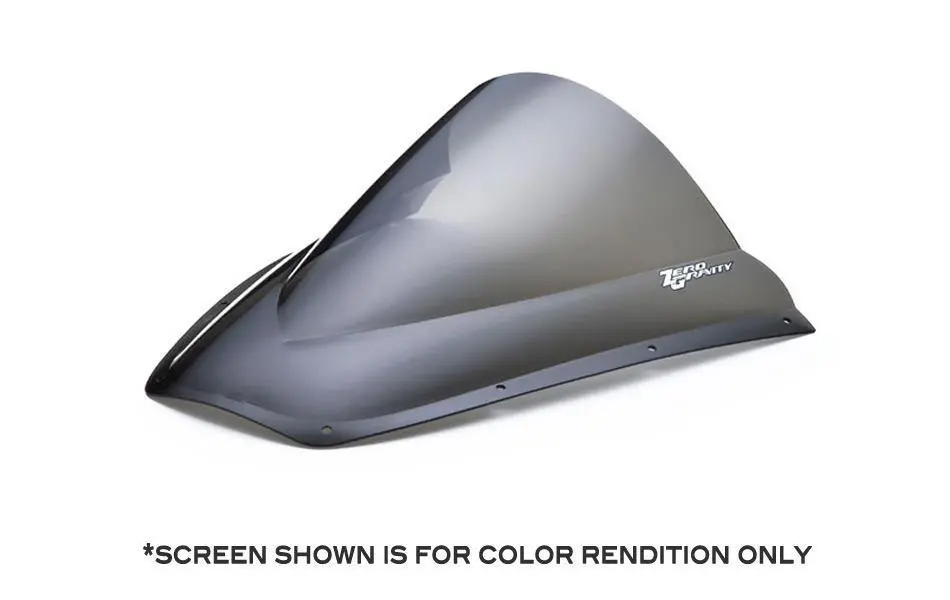Zero Gravity Double Bubble Windscreen Fits For Kawasaki Zx-10R ('16-'19) (Light Smoke) 1