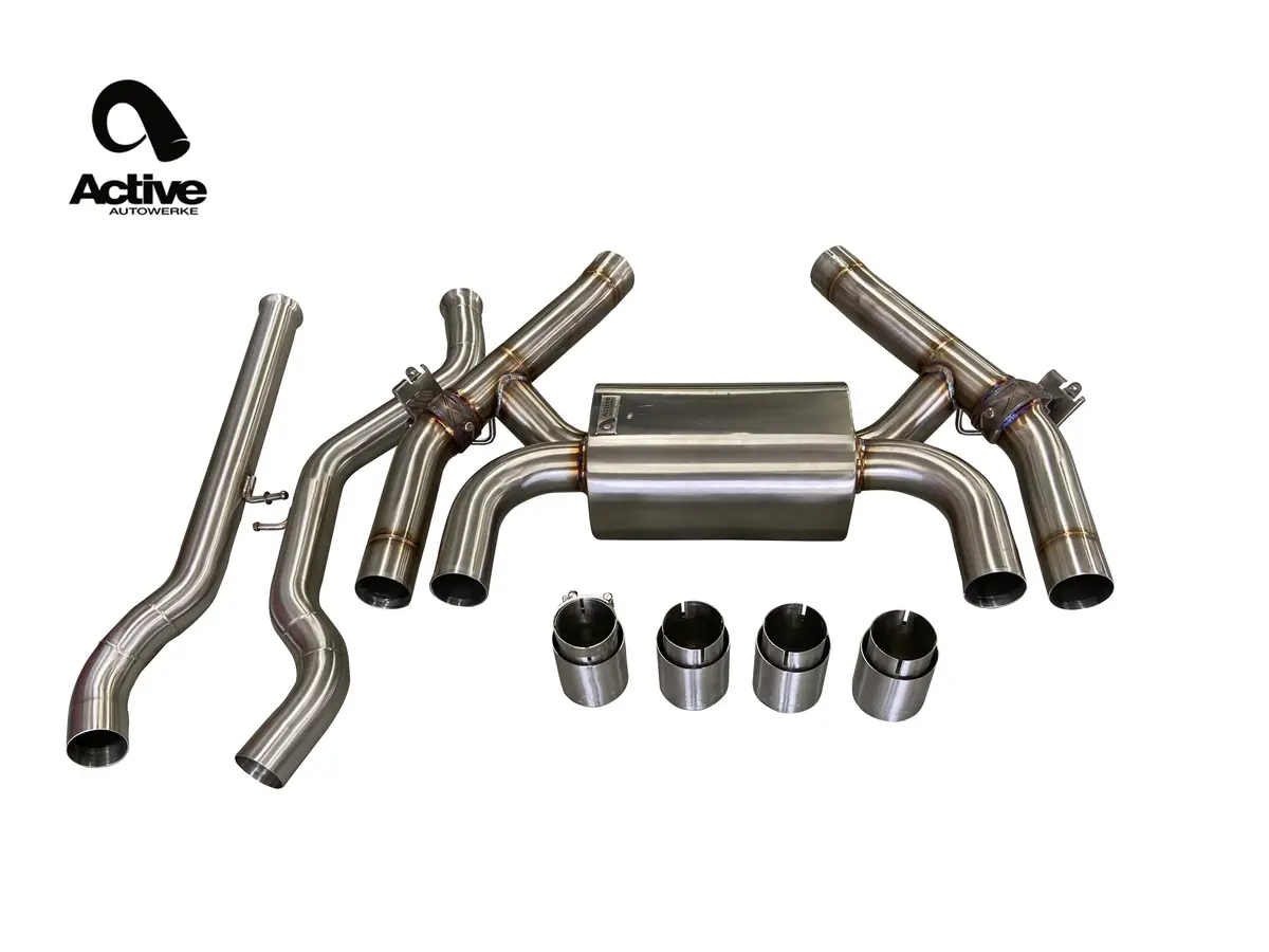 F87 M2c Valved Rear Axle-Back Exhaust 1