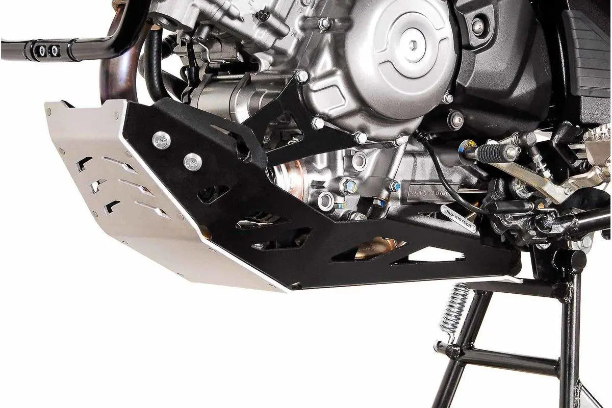 Sw Motech Engine Guard (Black / Silver) Fits For Suzuki Dl650 ('11-) / V-Strom 650 / Xt ('15-) 1