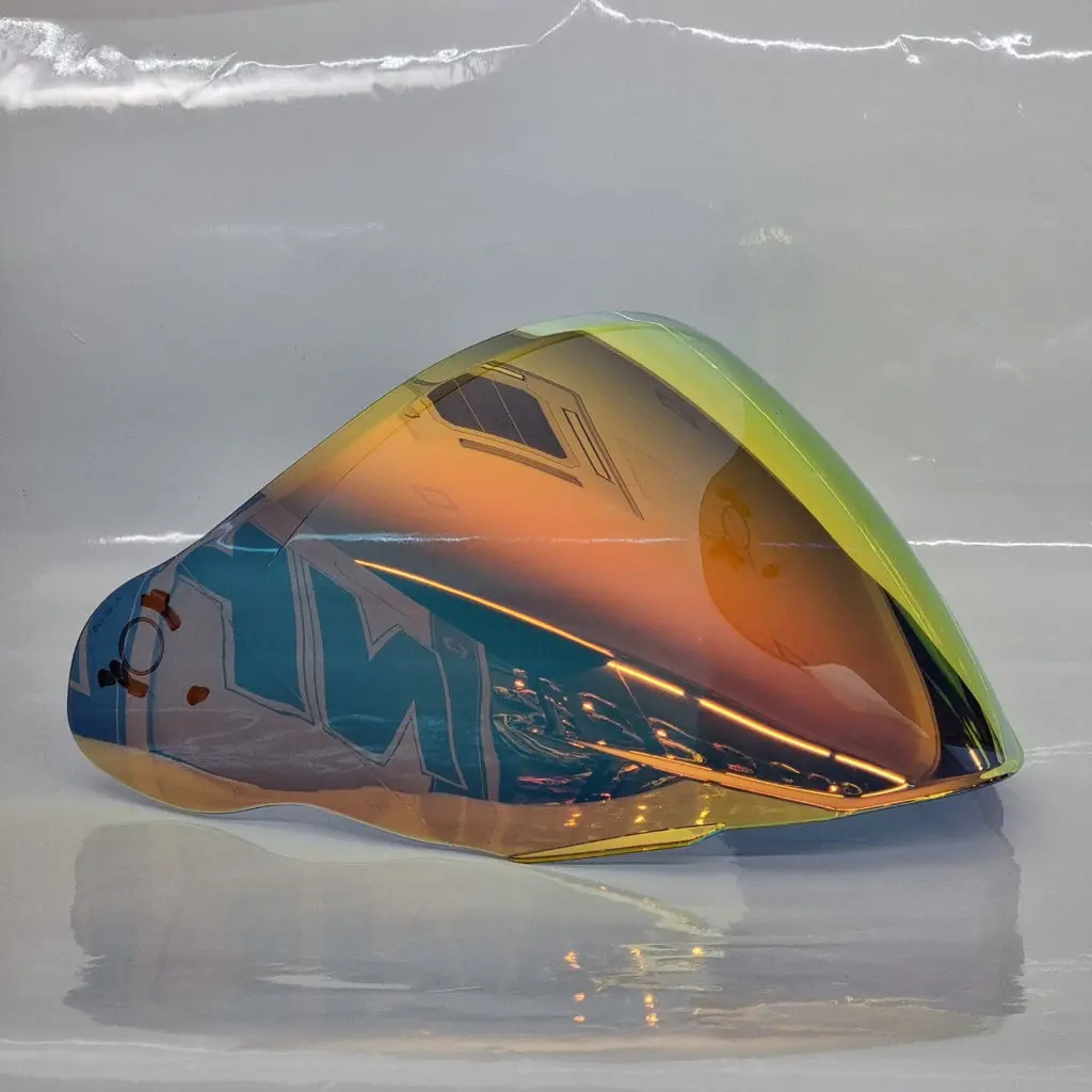 Nhk S1gp Visor Sparepart (Red Gold) 1