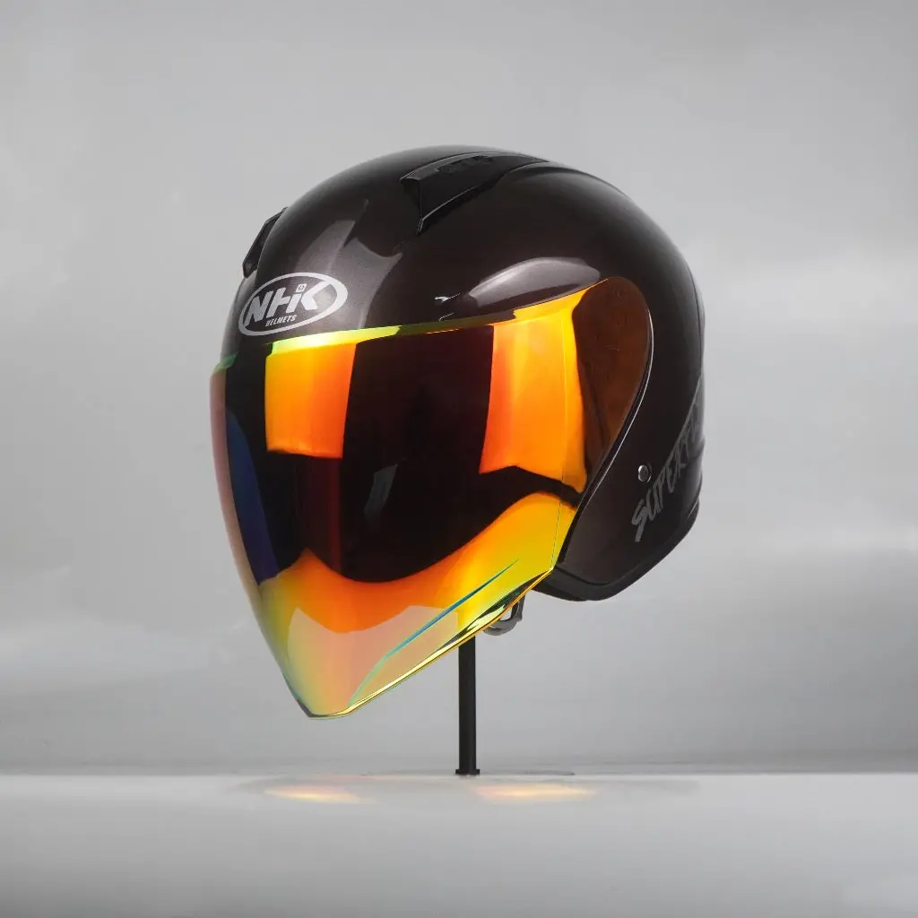 Nhk Helmet R1s Solid (Mohagany Metallic) 1